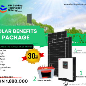 SOLAR BENEFIT PACKAGE-Empowering Homes & Businesses with Clean, Reliable Energy