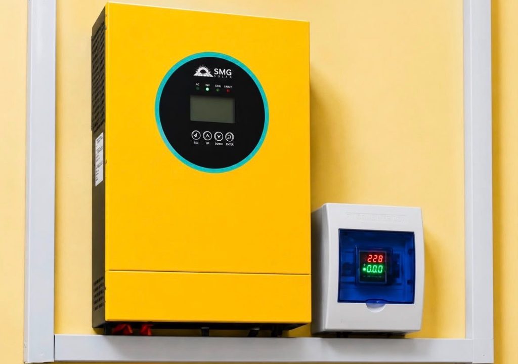 Hybrid inverter for home solar installation