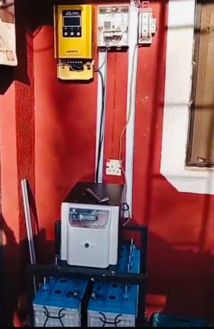 1.7kva Solar Inverter Package with 2 Batteries & 3 Solar Panels