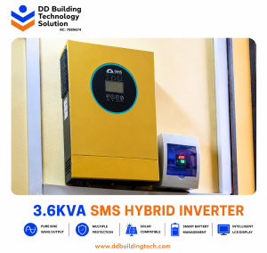 3.6kVA 24v SMS Hybrid High-Frequency Inverter