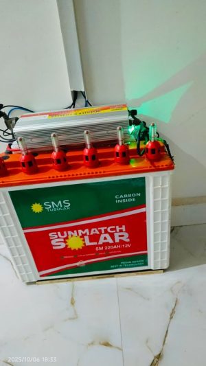 SMS 240Ah 12V Tubular Battery