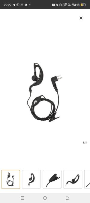 Walkie Talkie Earpiece