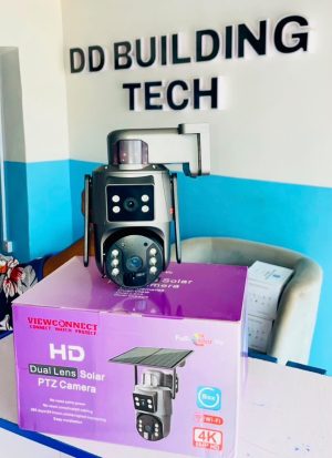 WIFI Ubox Dual Lens Solar PTZ Camera (DS-35)