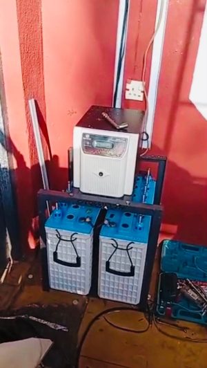 1.7kva Solar Inverter Package with 2 Batteries & 3 Solar Panels