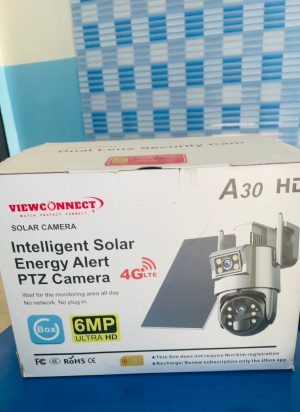 4G Ubox Dual Lens PTZ Solar Camera (DS-35)