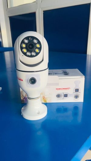 Dual Lens PTZ Bulb Camera (CS-101)