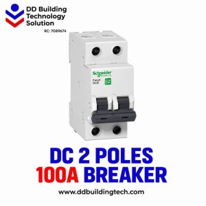 DC 2 Poles 100A Breaker