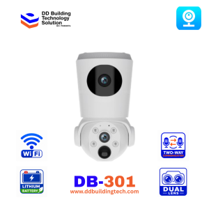 WIFI V380 Dual Lens 8MP Battery Camera (DB-301)