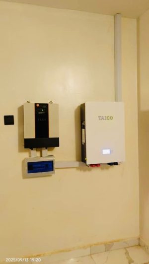 5kva Solar Inverter Package with 1 Lithium Battery & 6 Solar Panels