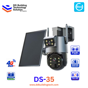 4G Ubox Dual Lens Solar  PTZ Camera (DS-35)
