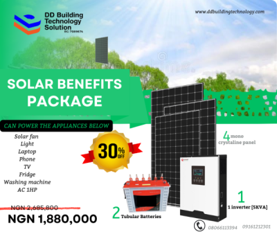 SOLAR BENEFIT PACKAGE-Empowering Homes & Businesses with Clean, Reliable Energy