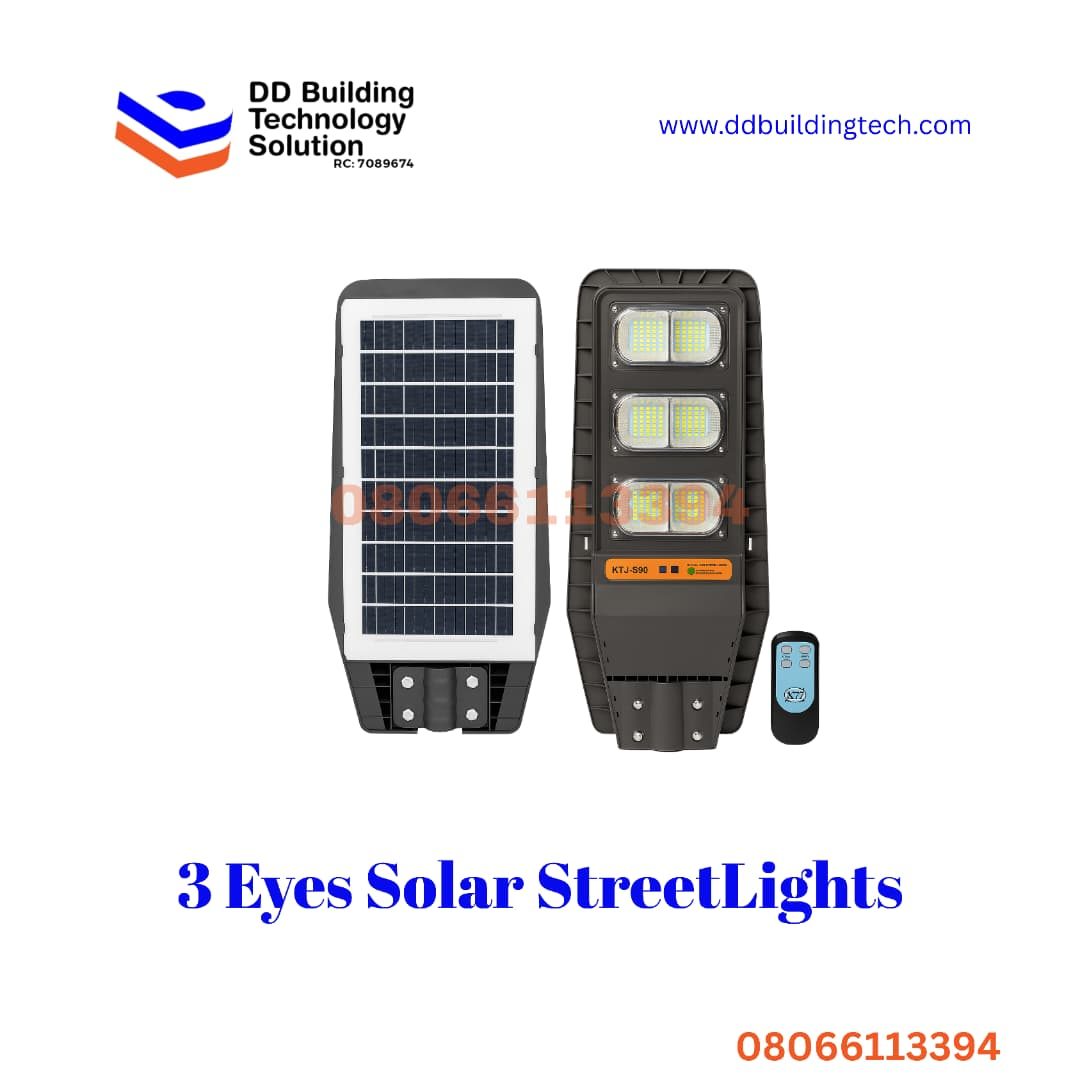 3 Eyes Solar Street Light