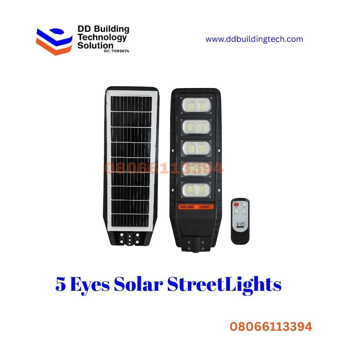 5 Eyes Solar Street Light