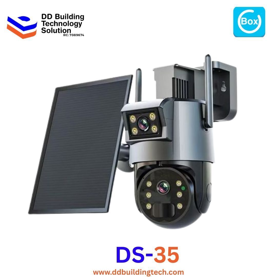 4G Ubox Dual Lens PTZ Solar Camera (DS-35)