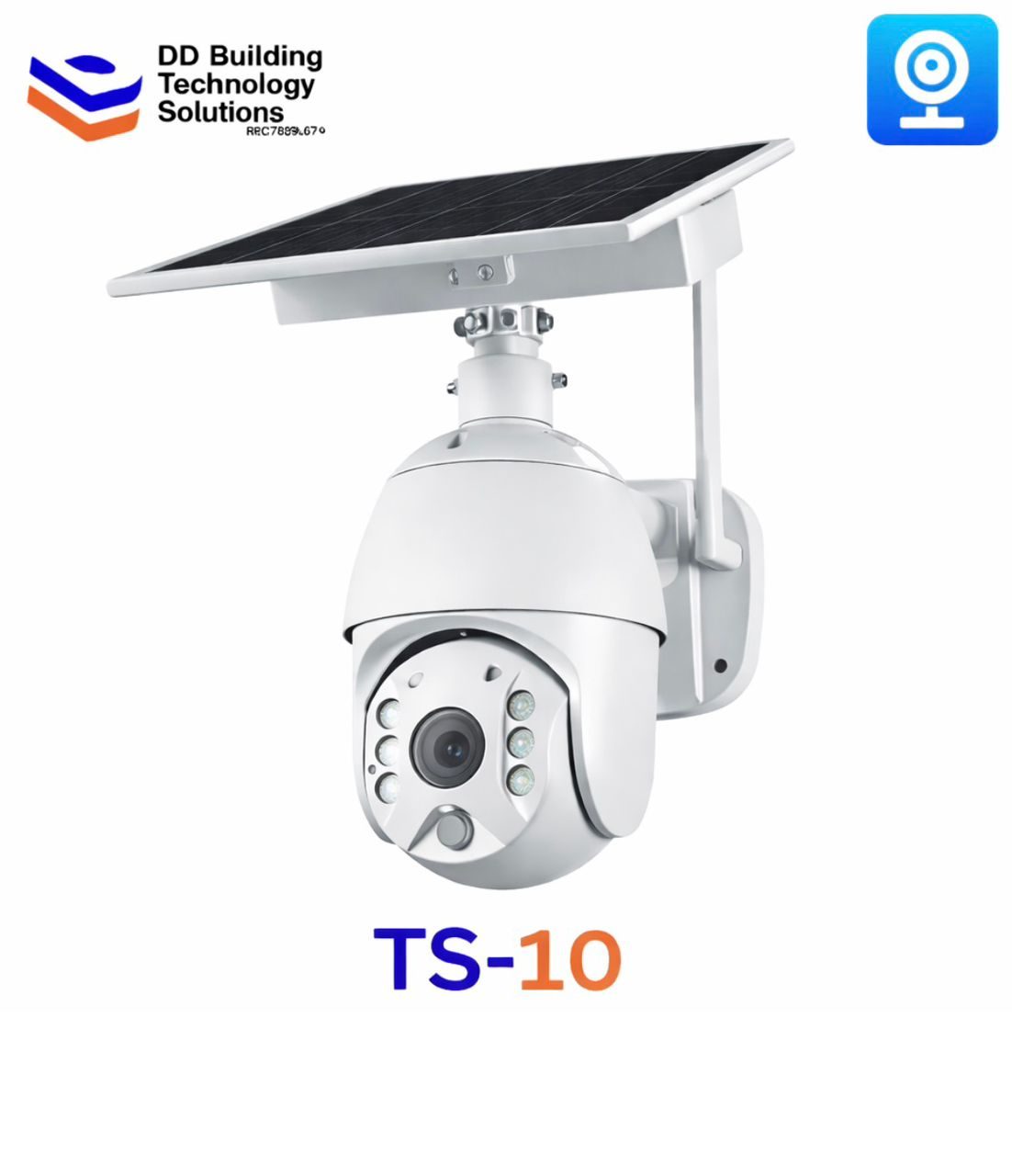 4G Ubox Single Lens Solar PTZ Camera