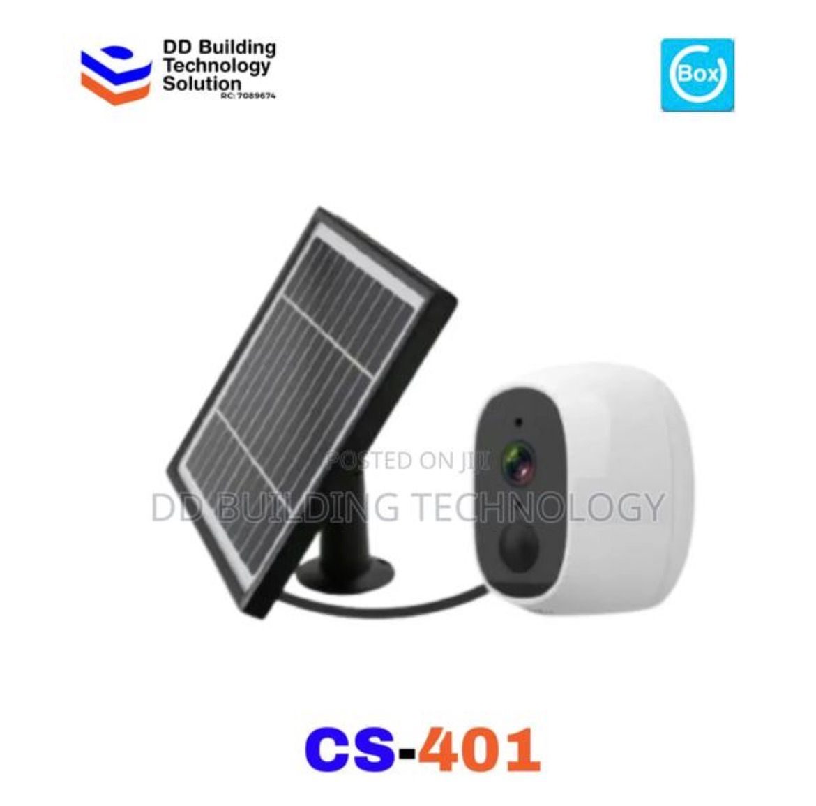 CS-401 Solar Battery Security Camera (Wireless Outdoor Camera)