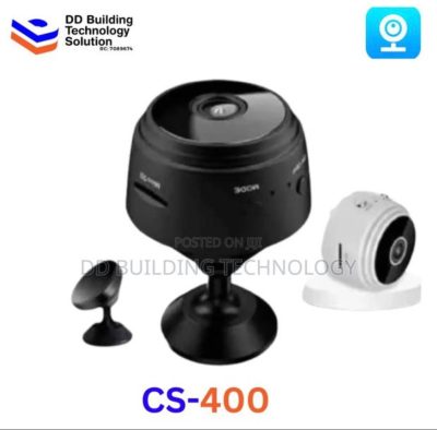 CS-400 Mini Wireless Security Camera (Indoor/Outdoor Smart Camera)