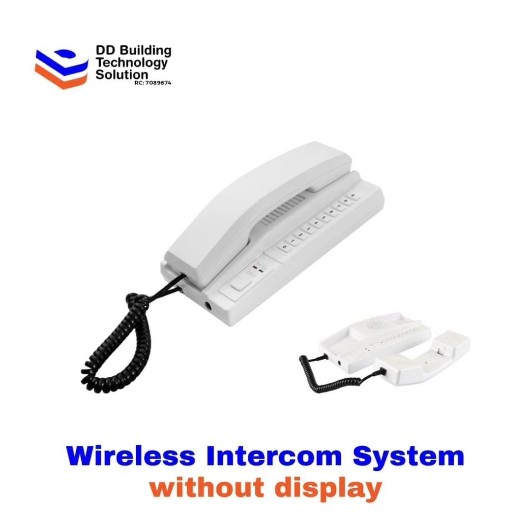 Wireless Intercom Without Display