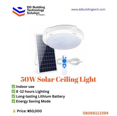 50W Solar Ceiling Light