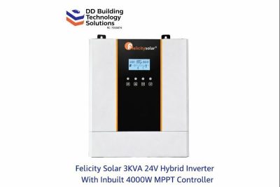 Felicity Solar 3KVA 24V Hybrid Inverter With Inbuilt 4000W MPPT Controller
