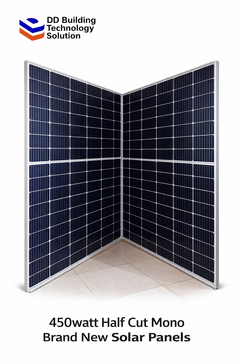 450 Watt Half-Cut Mono Solar Panels