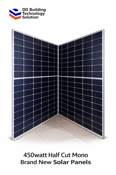 450 Watt Half-Cut Mono Solar Panels