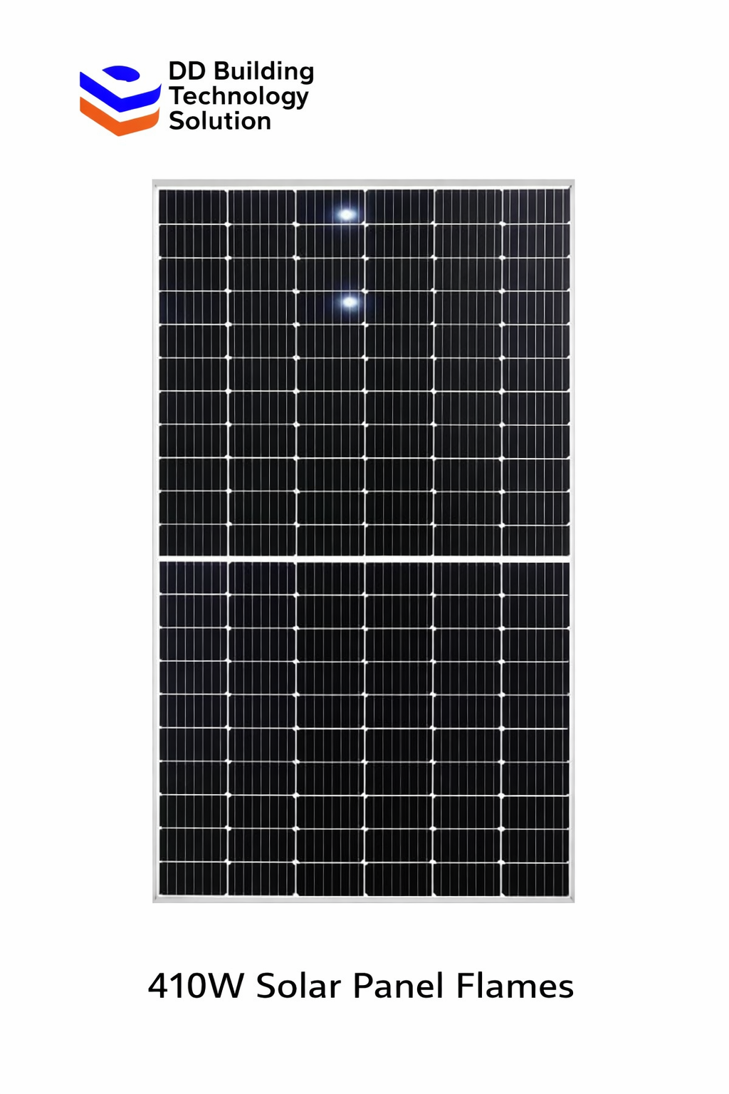 410W Solar Panel Flames