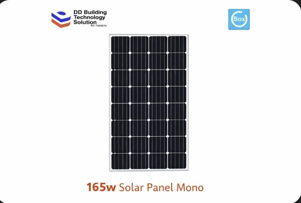 Sunshine 165W Mono Solar Panels
