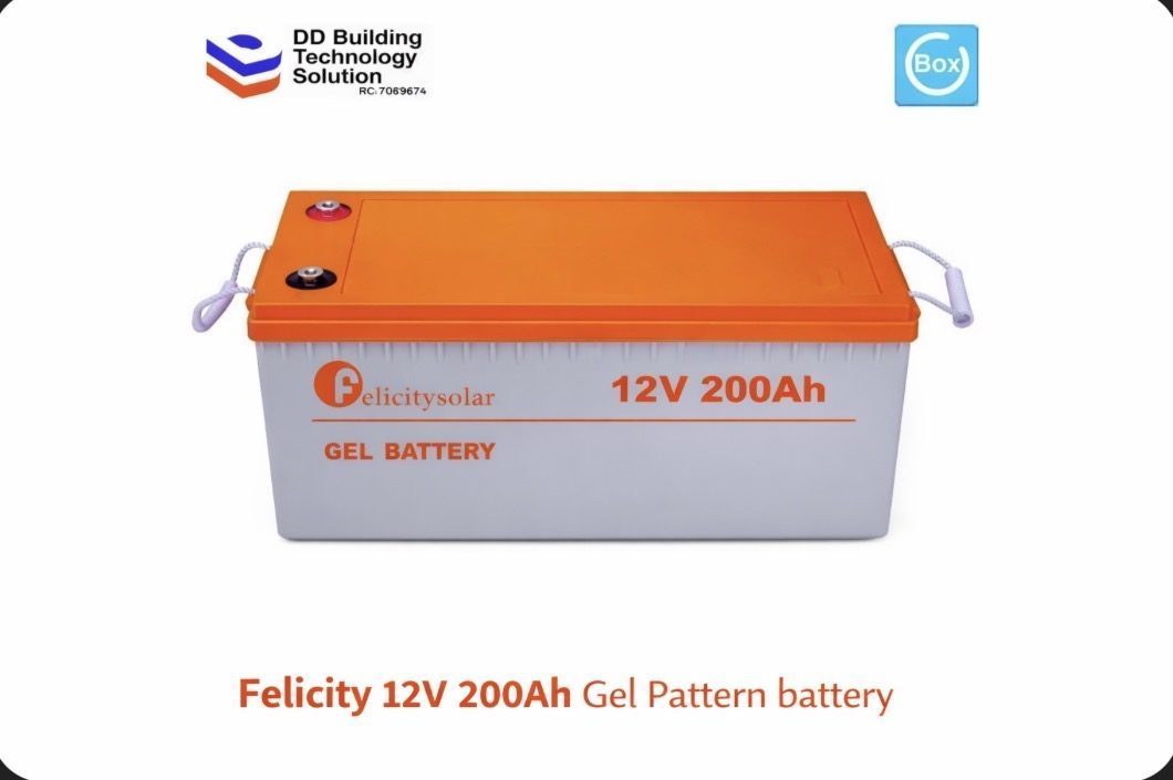 Felicity 12V 200Ah Gel Pattern Battery