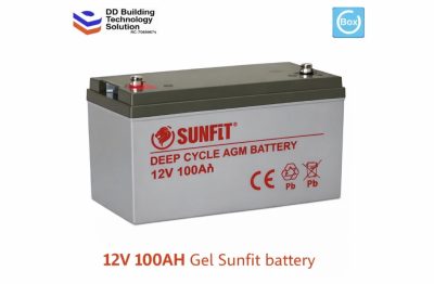 12V 100AH Gel Sunfit battery