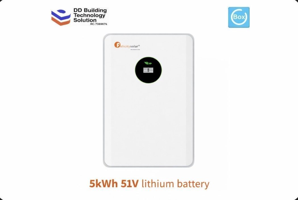 Felicity 5kwh 51v lithium battery