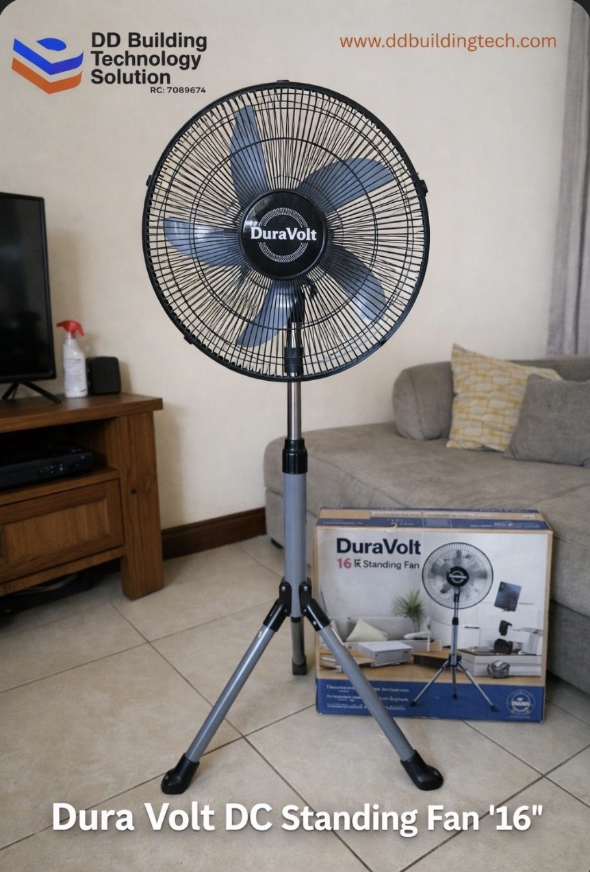 Dura Volt DC Standing Fan (16”)