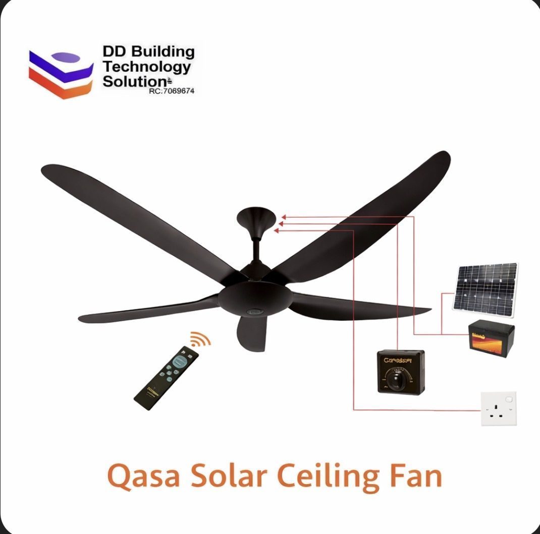 Qasa Solar Ceiling Fan