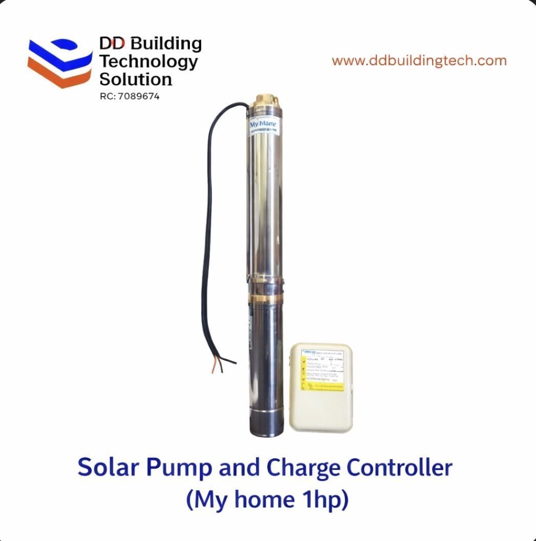 Solar Pump and Charge Controller  (My home 1hp)