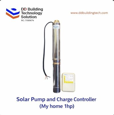 Solar Pump and Charge Controller  (My home 1hp)