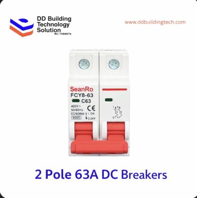 2 pole 63A DC Breakers