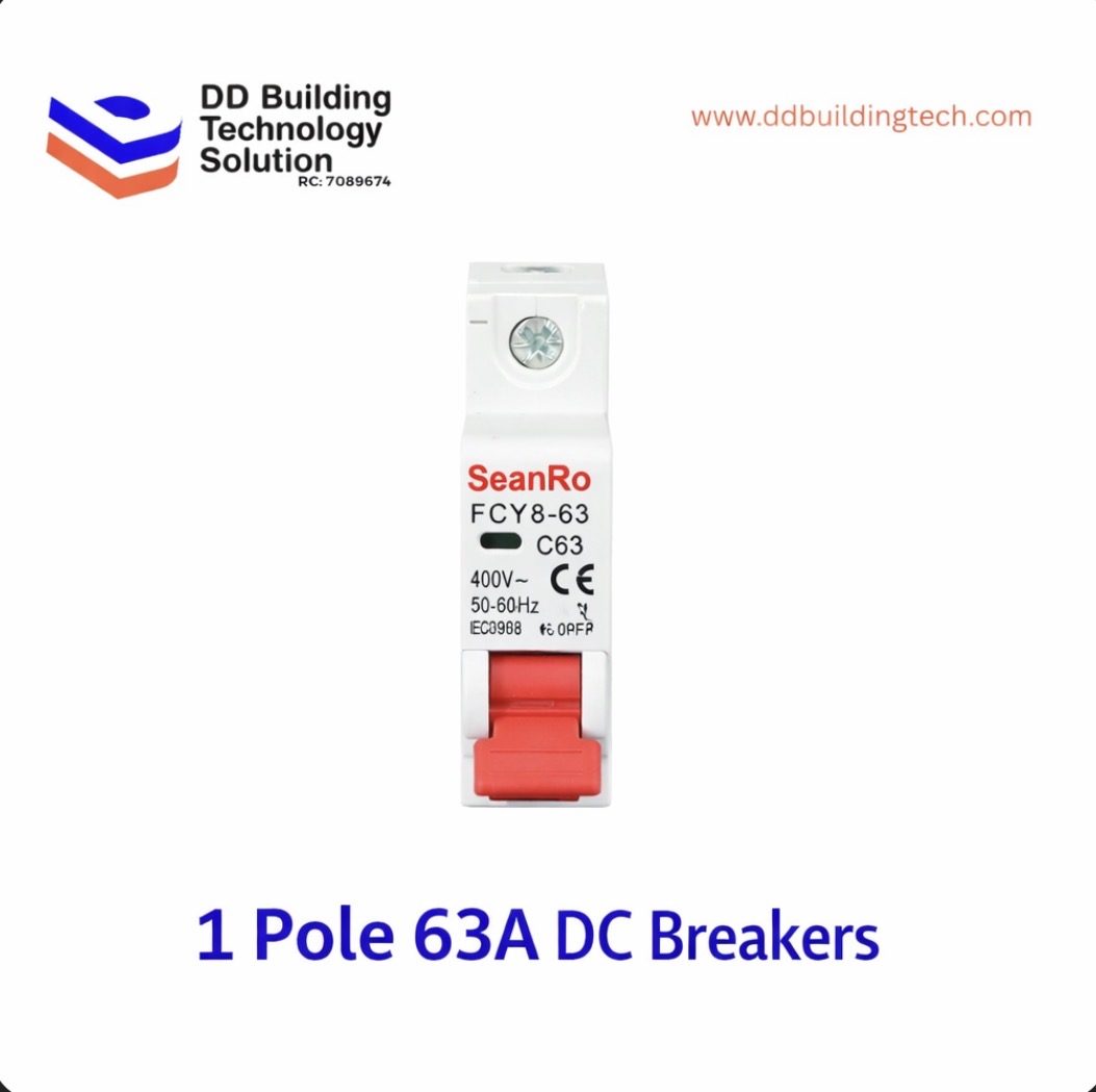 1 pole 63A DC Breaker