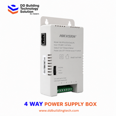 HIK 4 Way Power Supply Box