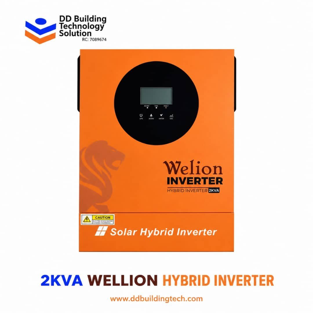 2kVA 12v Wellion Hybrid Inverter