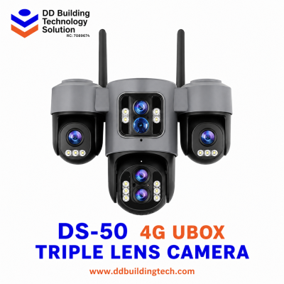 DS-50 4G Ubox Triple Lens Camera
