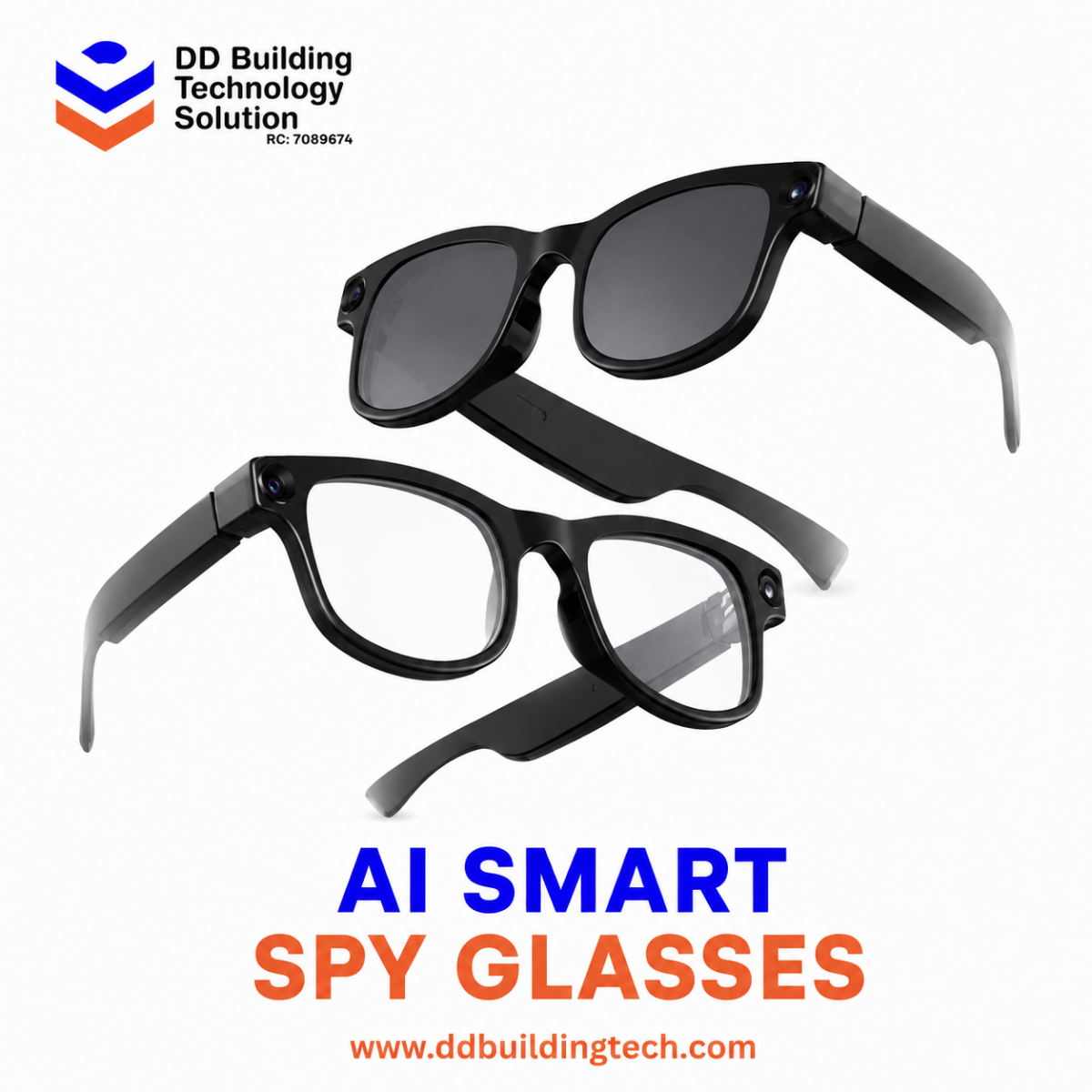 AI Smart Spy Glasses