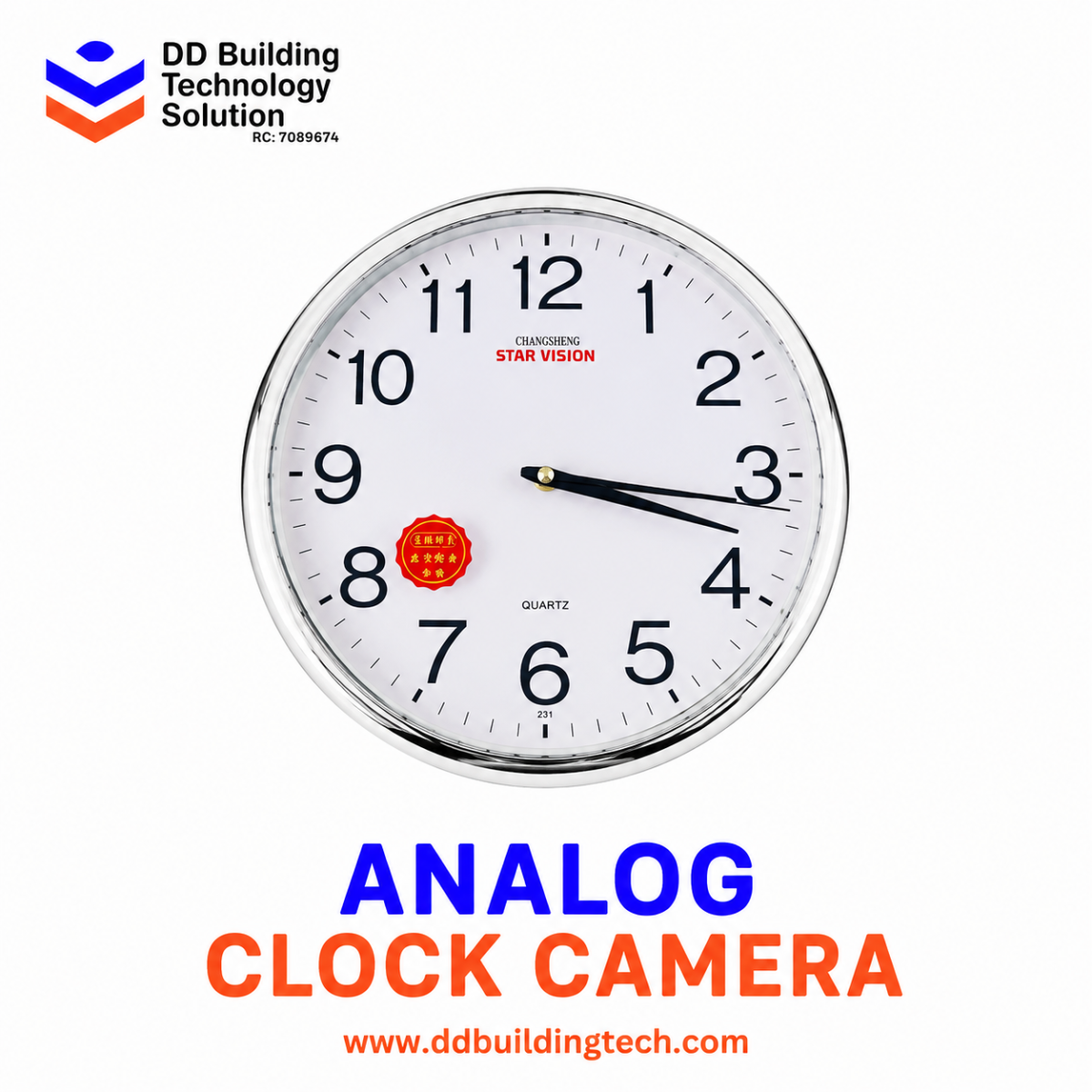 Analog Clock Camera