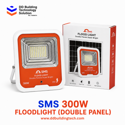 SMS 300W Solar Floodlight (Double Panel)