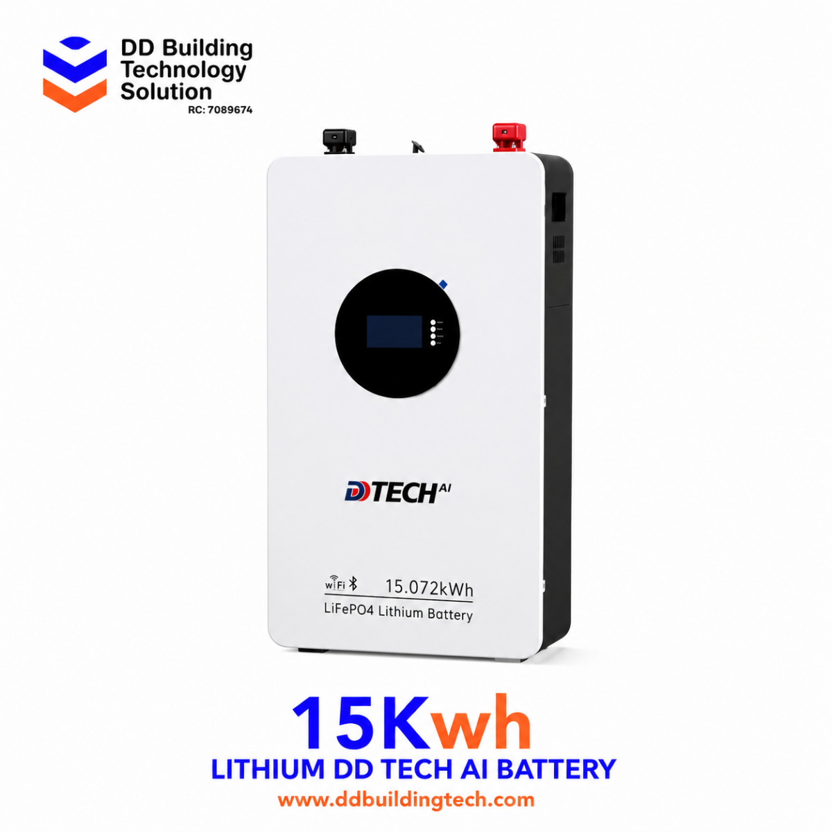 15kWh Lithium DD Tech Ai Battery
