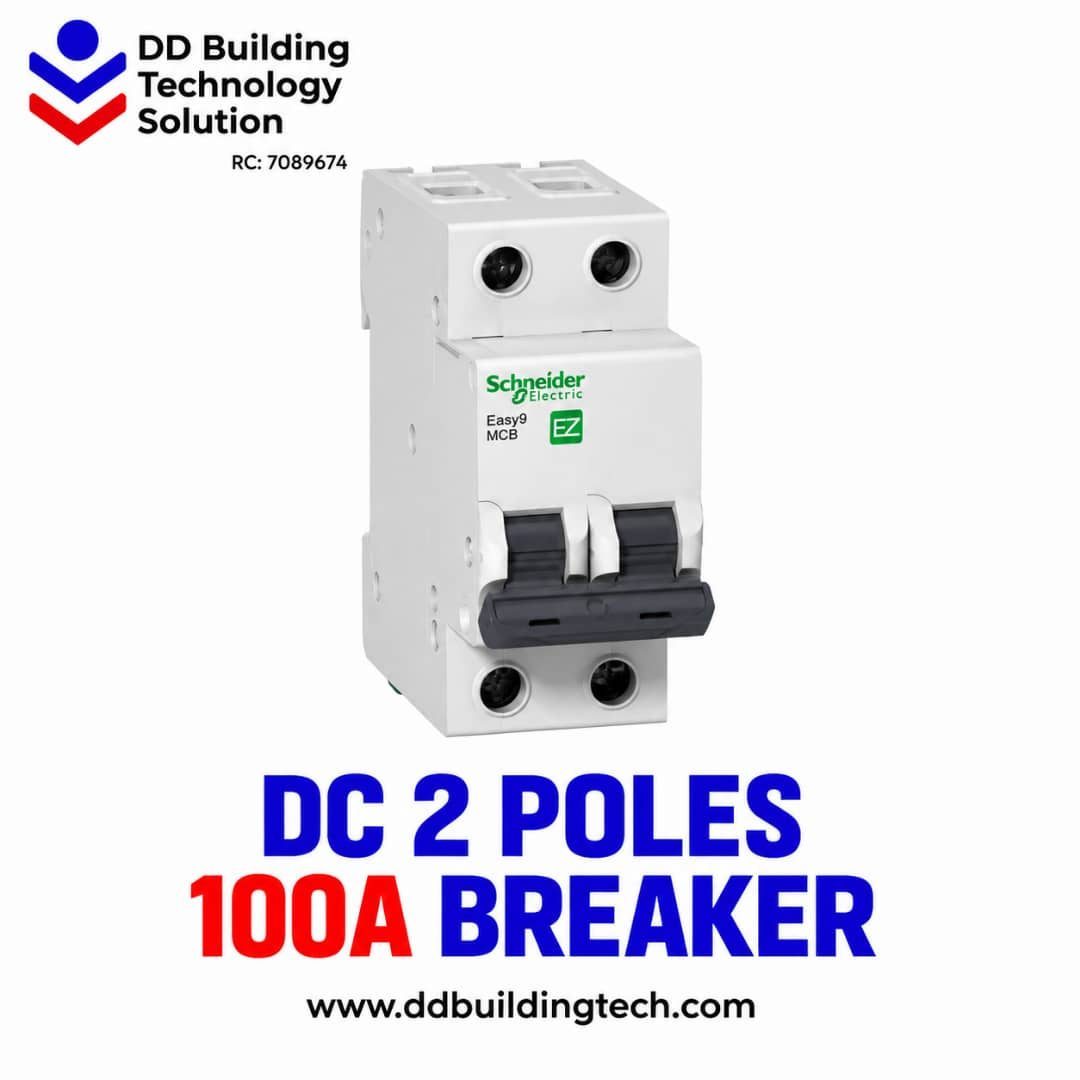 DC 2 Poles 100A Breaker