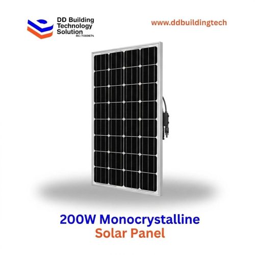 200W Monocrystalline Solar Panel