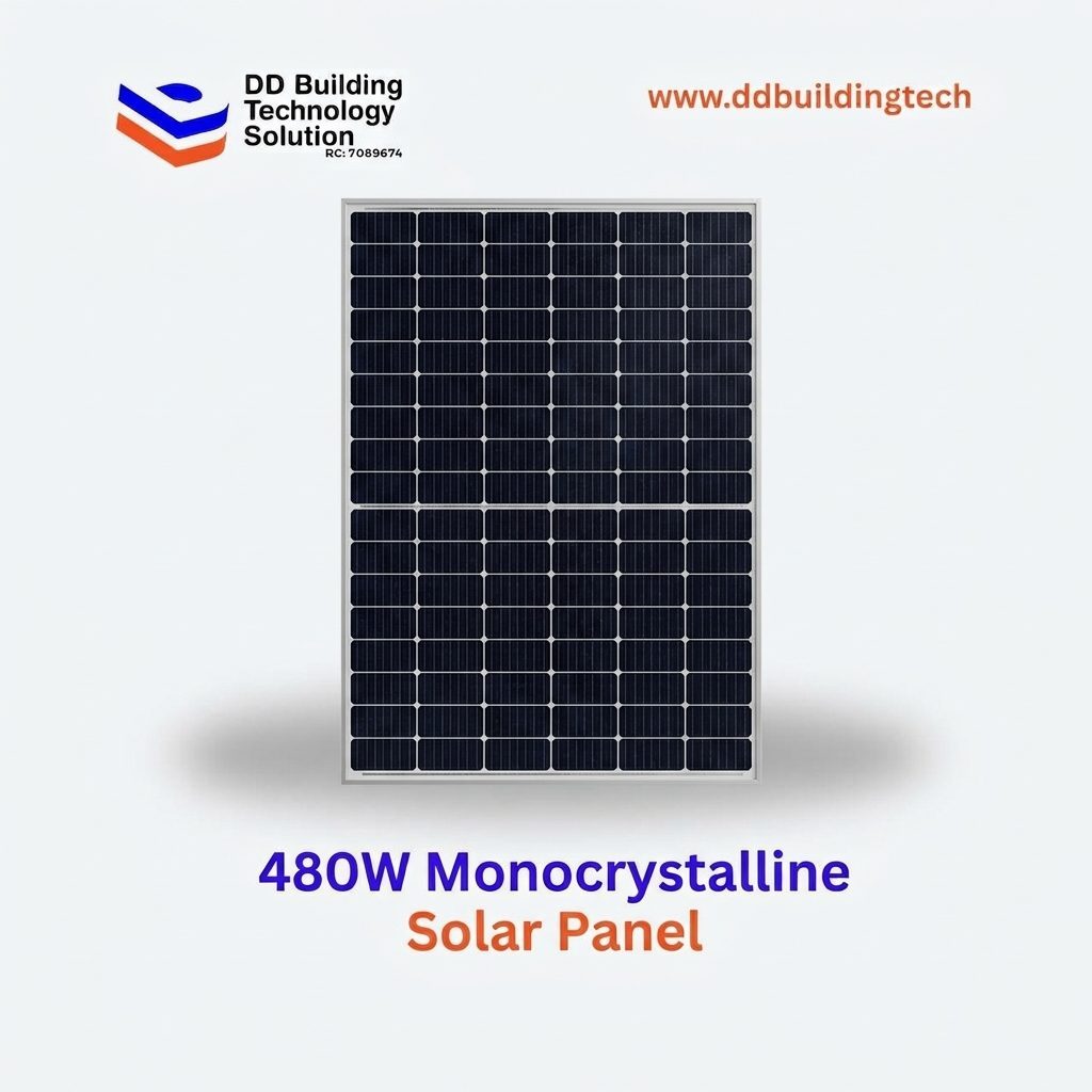 480w Monocrystalline Solar Panel