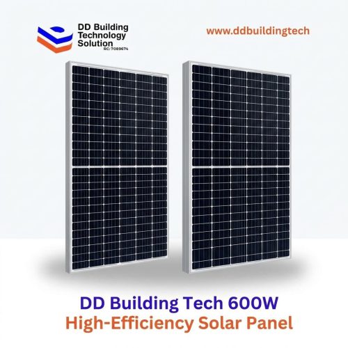 600w Monocrystalline Solar Panel