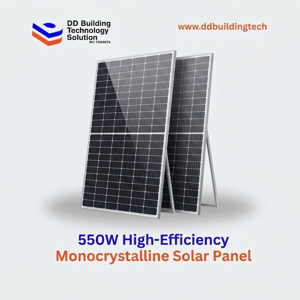 550w Monocrystalline Solar Panel
