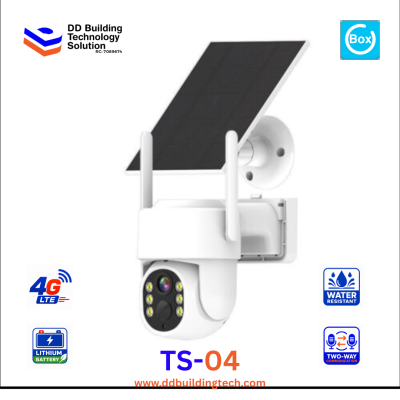 4G UBox Single Lens Solar PTZ Camera (TS-04)